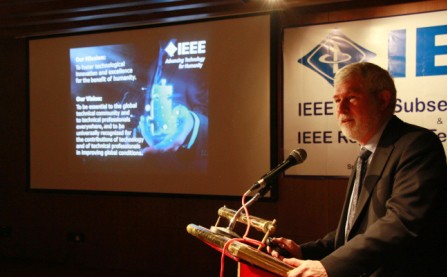 IEEE Nepal sub-section and the future of Engineering in Nepal 2 Howard E. Michel, President and CEO of IEEE during launch of Nepal subsection of IEEE, R10 in Kathmandu