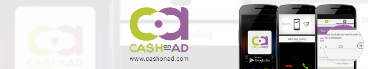 Cash on Ad - Earn money from Android phone's display