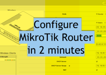 Configure MikroTik Router