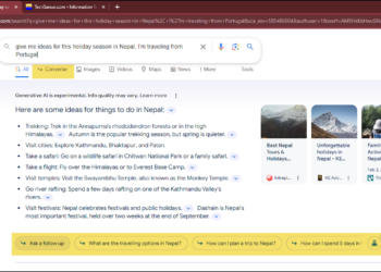 Conversational Generative Search in Google Search