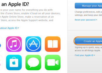 Creating Apple ID from Website