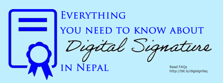 Digital Certificate and Digital Signature in Nepal FAQs