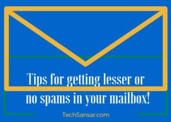 Get less or no spams in mailbox