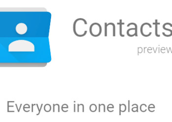 Google Contacts Preview-All new contact management