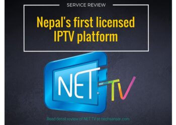 Graphics Nepal's first licensed IPTV platform NETTV Review