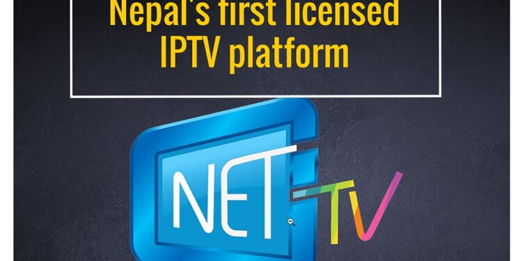 Graphics Nepal's first licensed IPTV platform NETTV Review