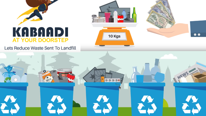 Managing waste through mobile application - Kabaadi At Your Doorstep 1 Kabaadi app to reduce waste from mobile phone