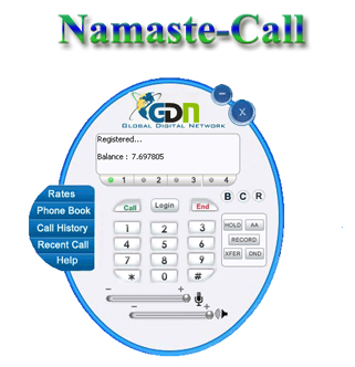 Namaste call VoIP from Info Com Nepal