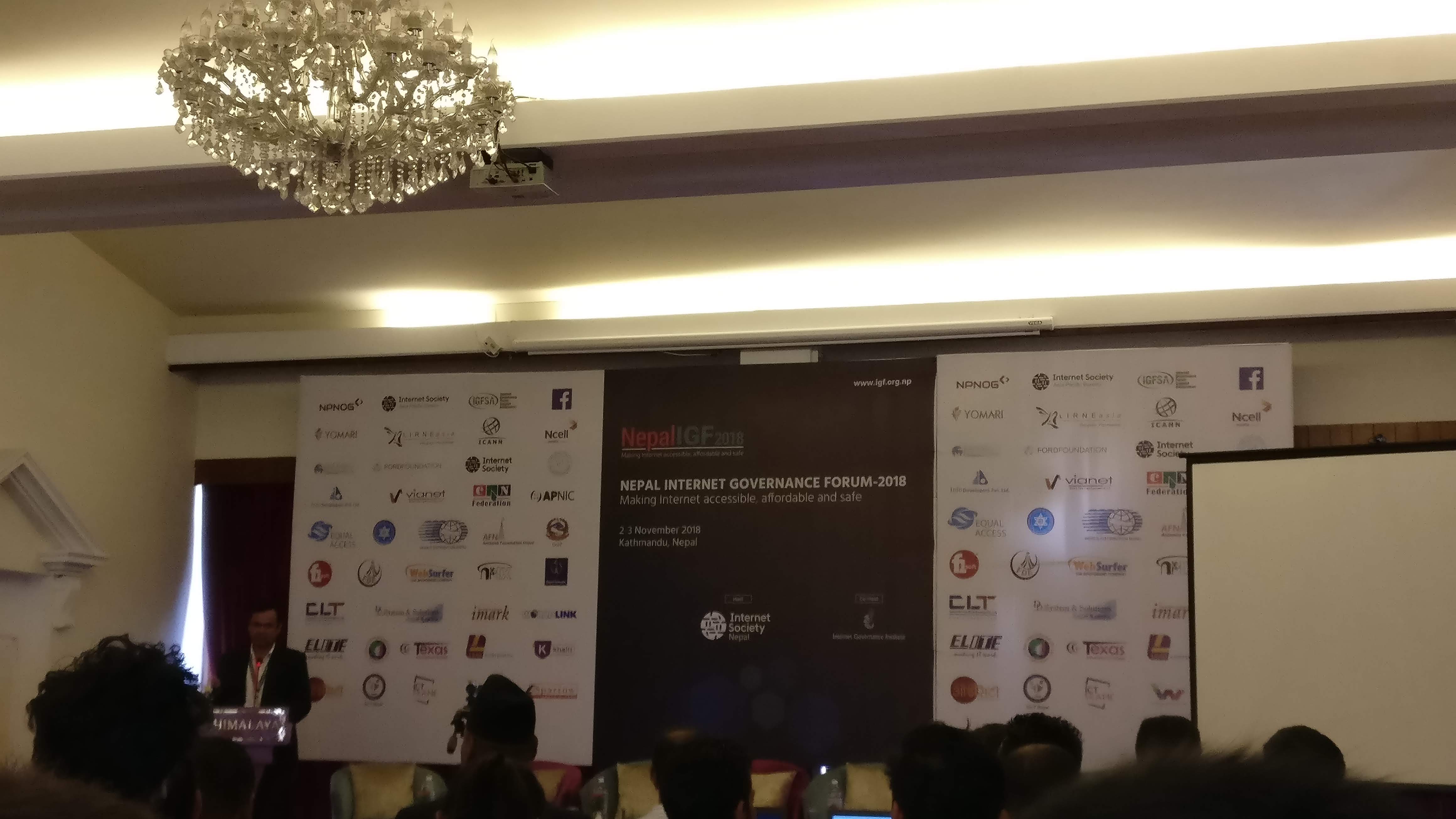 NepalIGF2018 Kathmandu