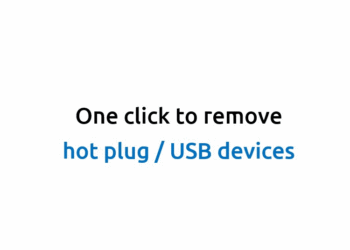 One click remove USB devices