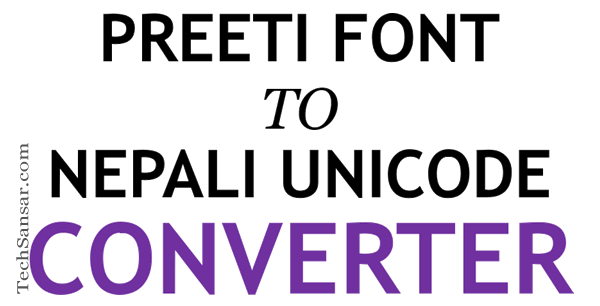 Unicode To Preeti Converter Globeplm