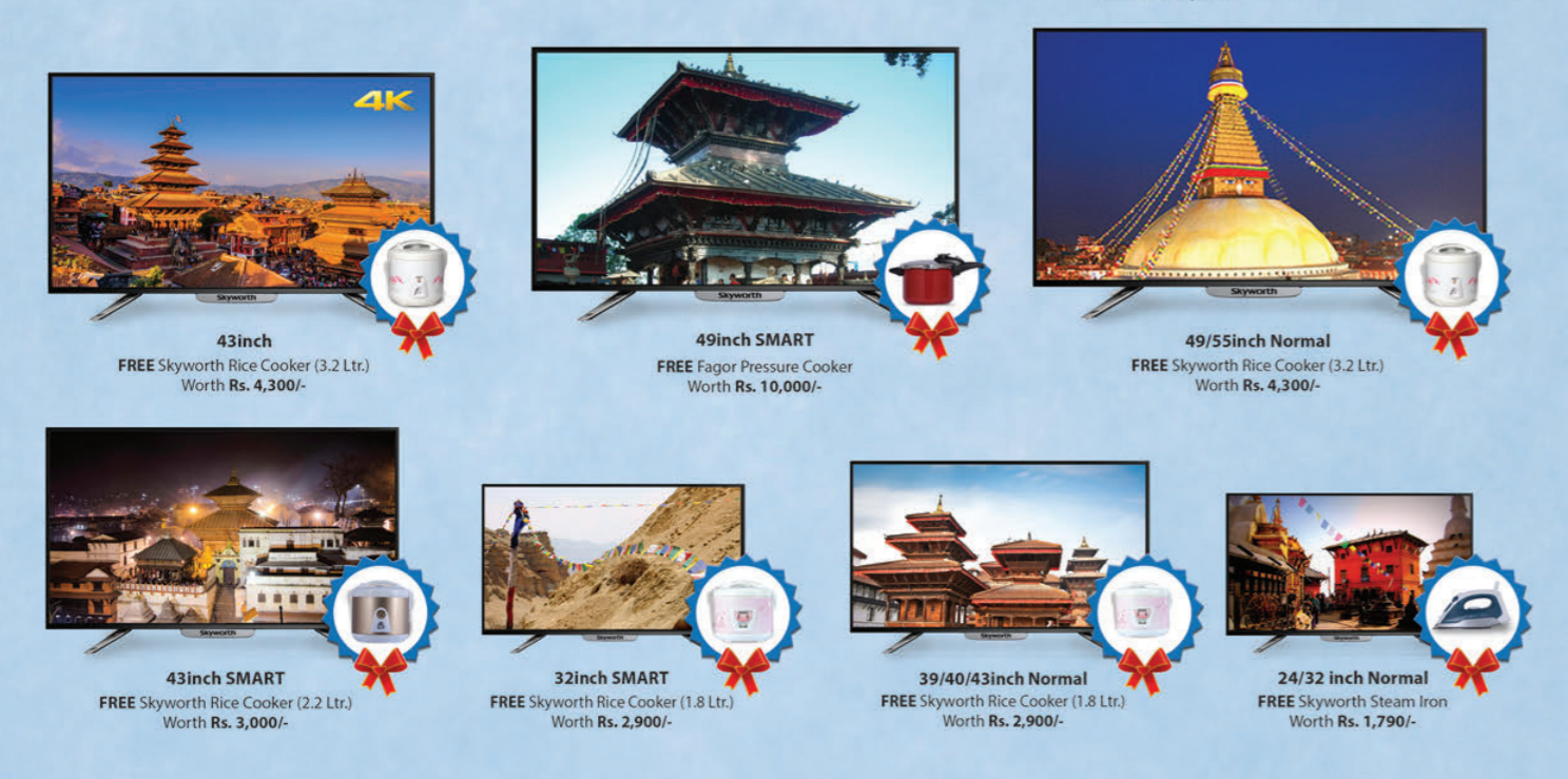Price of Skyworth TV in Nepal 2021 Updates •