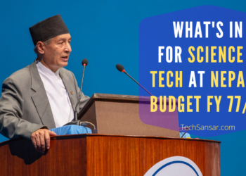 Science and Technology coverage by Nepal budget 2077-78