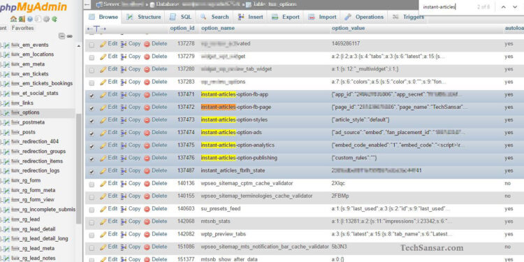 Instant Articles not working? Here is a fix for Caught Exception fatal error by Facebook Instant Articles. 1 Searching WordPress Database for Instant Articles