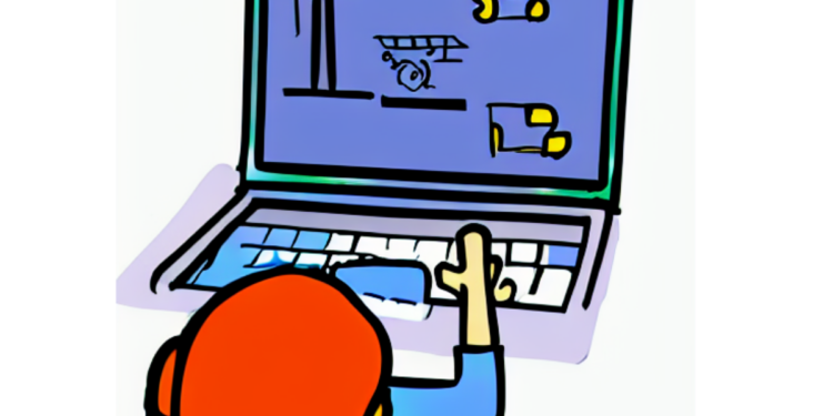 Technology in Education Illustration