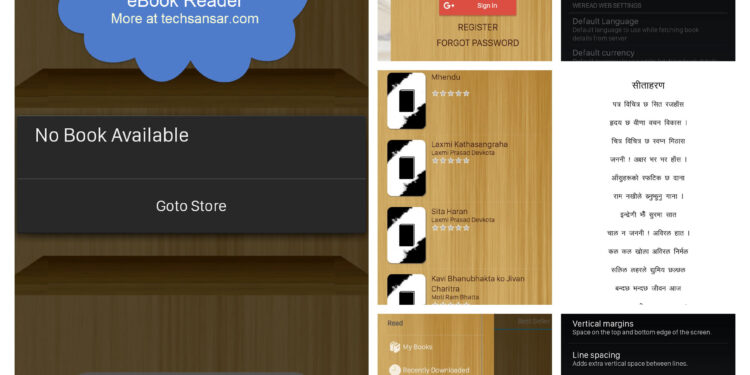 WeRead ebook reader from Nepal