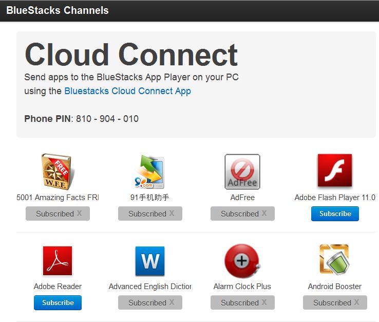 bluestacks channel