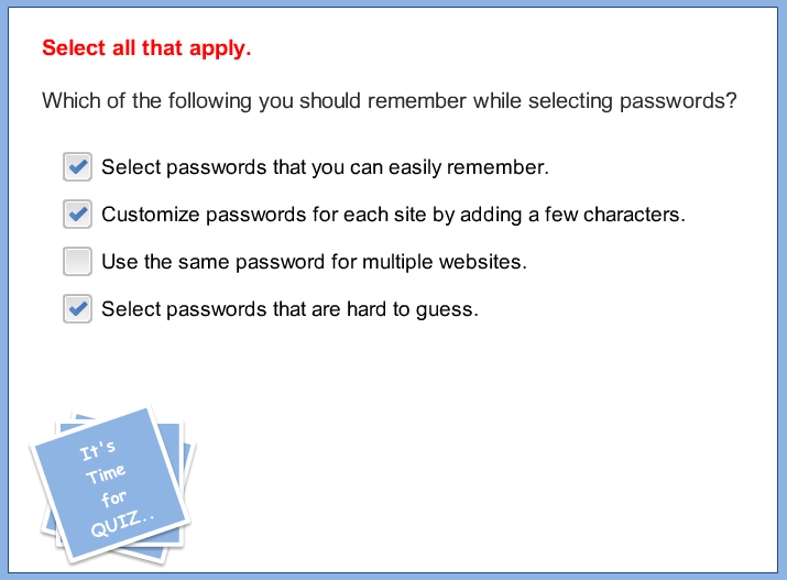 Do & Don't of Choosing a Good Password