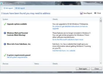 Windows Upgrade Advisor