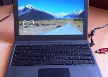 Chromebook Cr-48 With Windows 8 installed