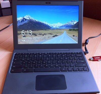 Chromebook Cr-48 With Windows 8 installed