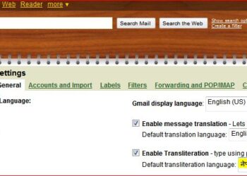 Gmail Transliteration for Nepali Language Input
