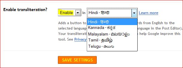 Google Transliteration in Hindi for Nepali Language input