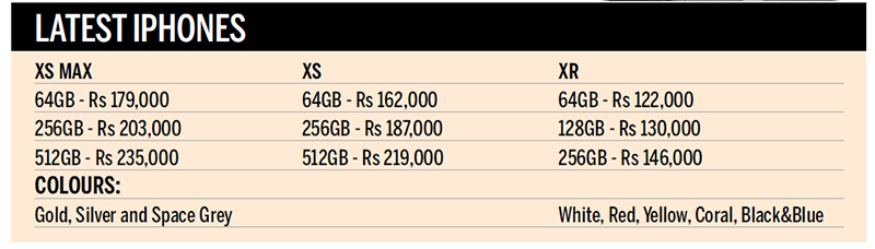 iPhone XS Max, XS and XR price in Nepal