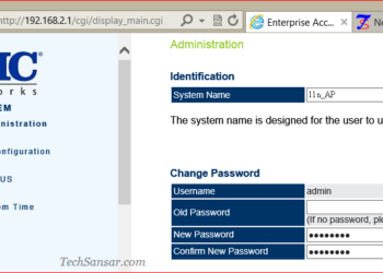 SMC Enterprise Access Points Admin Interface