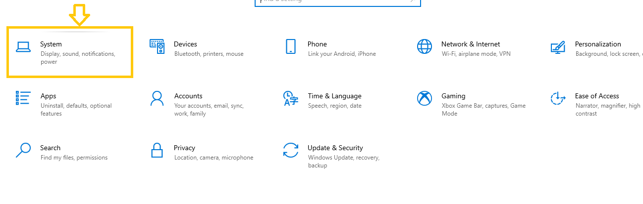 6 simple yet effect ways to speed up your Windows 10 computer 5 system-setting-windows-10