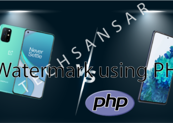watermark using php